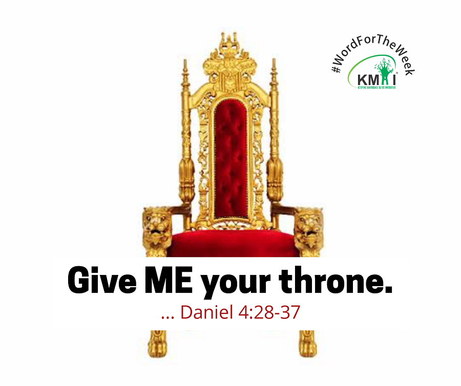 Give ME your throne