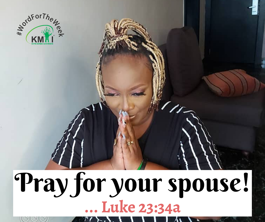Pray for your spouse