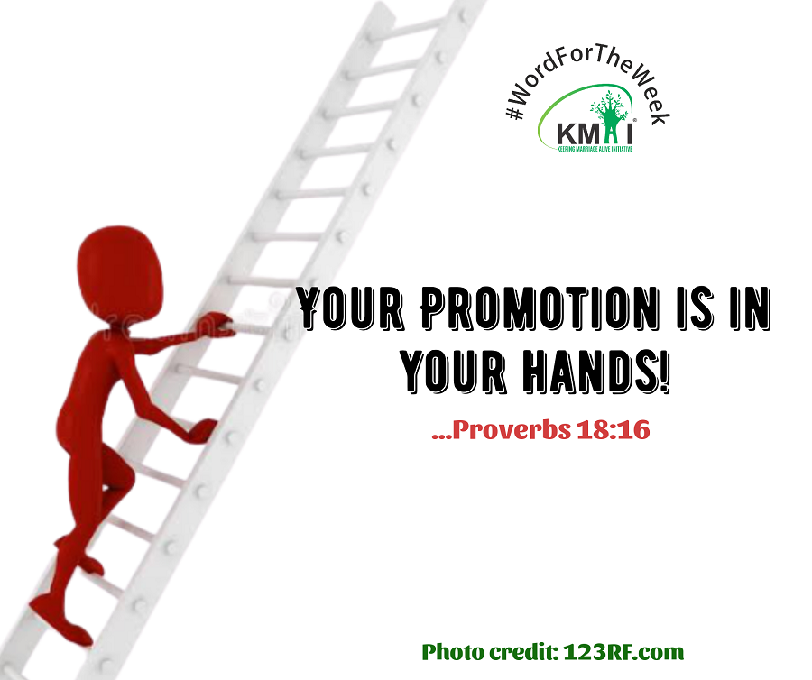 Your promotion is in your hands!