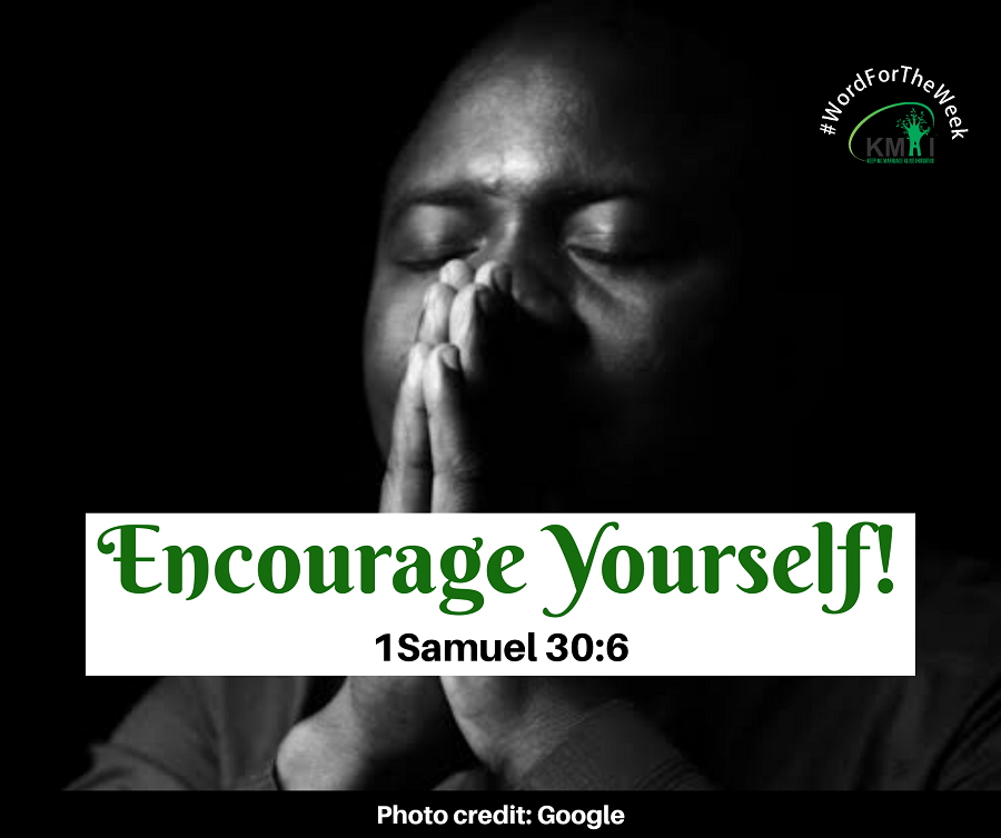 Encourage yourself